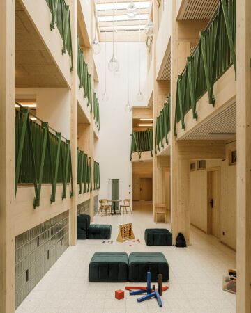 Schulerweiterung in Davos von CURA Architekten