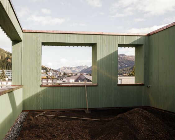 Schulerweiterung in Davos von CURA Architekten