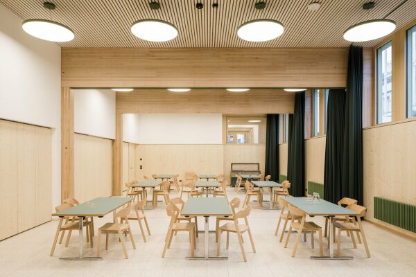 Schulerweiterung in Davos von CURA Architekten