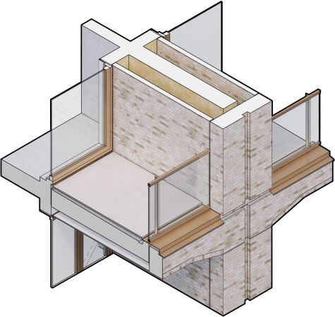 Axonometrie Konstruktion