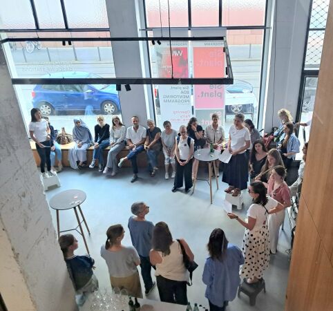 Am 27. Juni 2025 wurde im Rahmen des  WIA Festivals das Mentoringprogramm �Sie plant�  in der BDA-Gesch�ftsstelle Frankfurt vorgestellt.