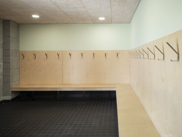 Sporthalle von ateliers o-s architectes