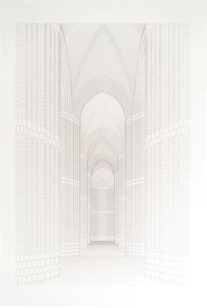 1. Preis in der Kategorie Handzeichnung 2023: �Grundtvig� von Ben Johnson