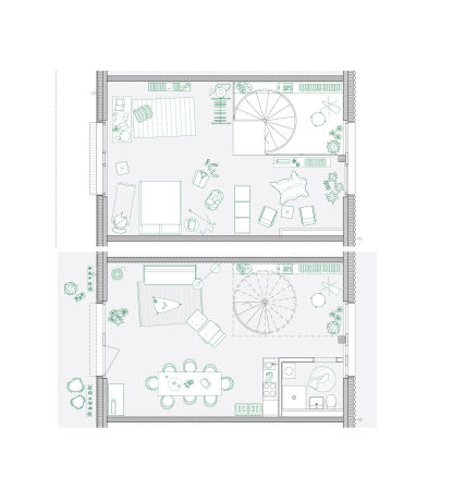 Detail Wohnungstyp XL