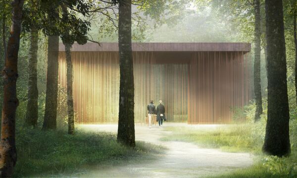 1. Platz: querkraft architekten; Visualisierung Raum der Stille