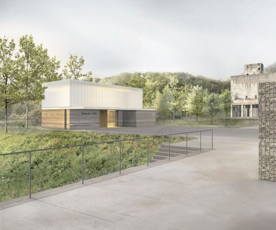 Anerkennung: Schuberth und Schuberth; Visualisierung Raum der Stille