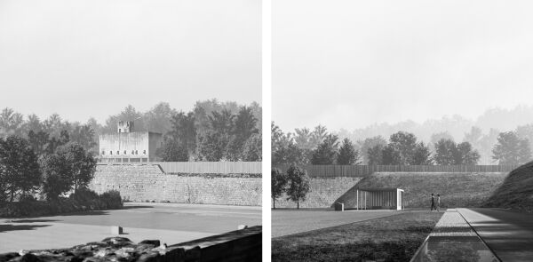 2. Platz: Gerber Architekten; Visualisierung Appellplatz