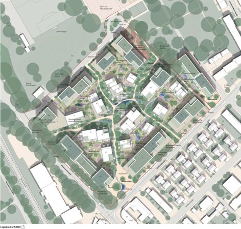 Anerkennung: ADEPT (Kopenhagen); Lageplan