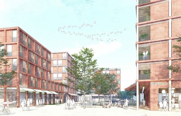 3. Preis: UTA Architekten und Stadtplaner (Stuttgart) mit Hannes Hrr Landschaftsarchitektur (Stuttgart)