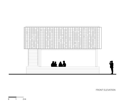 Microlibrary Bima in Bandung; Ansicht