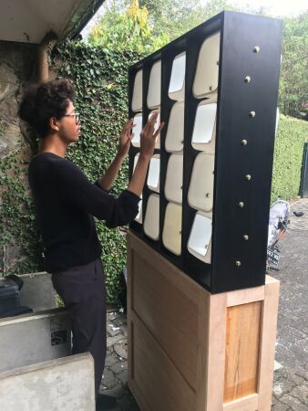 Microlibrary Bima in Bandung; Mockup