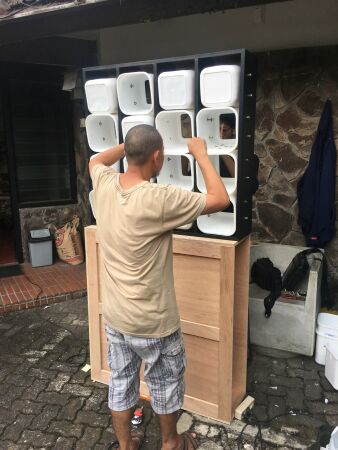 Microlibrary Bima in Bandung; Mockup