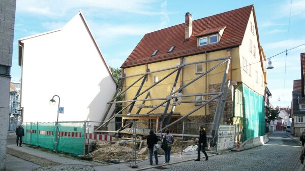 Baustellenbesuch in Reutlingen mit wulf architekten und str.ucture