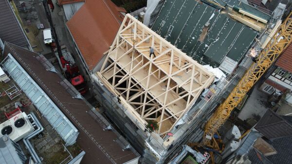 Baustellenbesuch in Reutlingen mit wulf architekten und str.ucture
