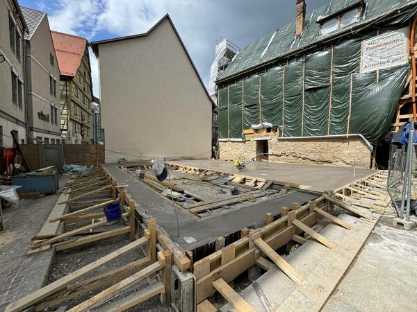 Baustellenbesuch in Reutlingen mit wulf architekten und str.ucture