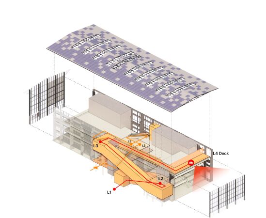 Fabrikgeb�ude Zirkulation