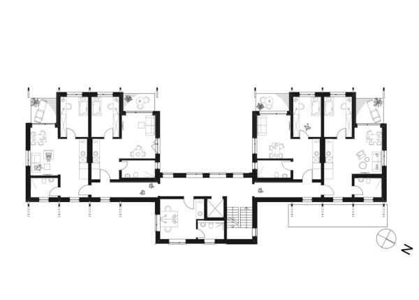 Grundriss 1. Obergeschoss