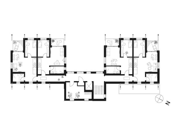 Grundriss 2. Obergeschoss