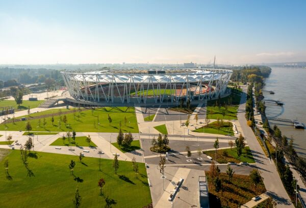 Stadionumbau in Budapest von NAPUR Architect