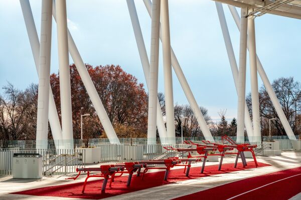 Stadionumbau in Budapest von NAPUR Architect