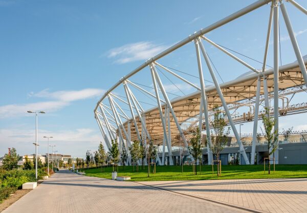 Stadionumbau in Budapest von NAPUR Architect
