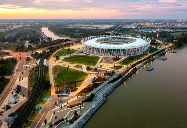Stadionumbau in Budapest von NAPUR Architect