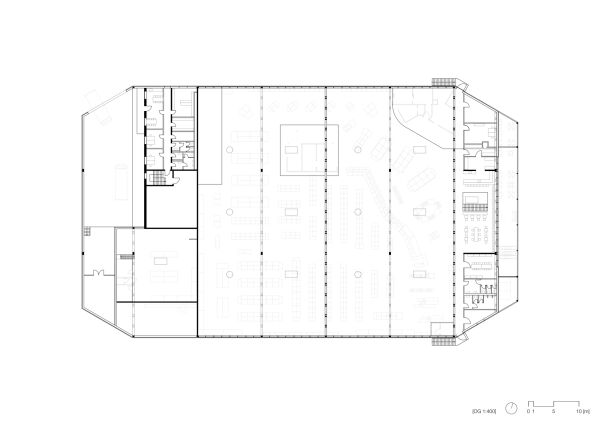 Grundriss 1. Obergeschoss (Galeriegeschoss)