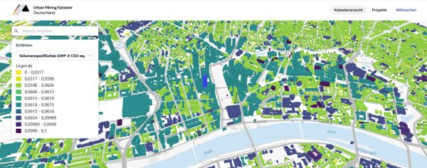 Urban Mining Kataster von Concular