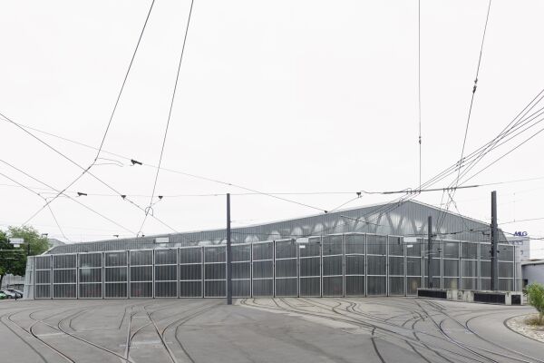 Erweitertes Tramdepot in Bern von Penzel Valier