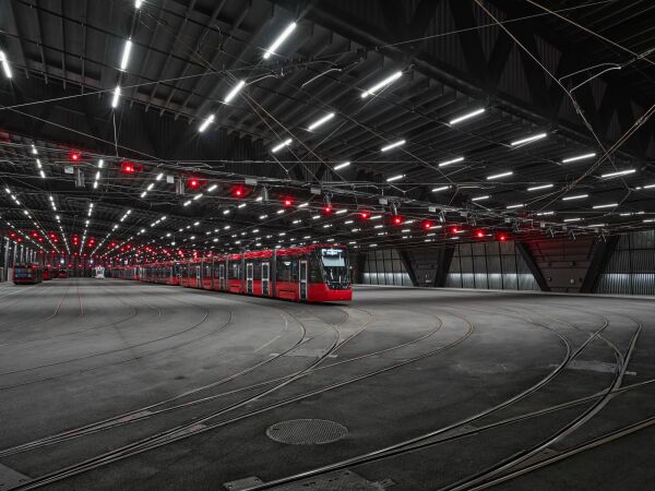 Erweitertes Tramdepot in Bern von Penzel Valier