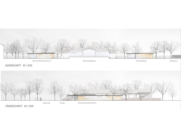 3. Preis: Hascher Jehle Architektur (Berlin) mit Gnle + Hehr Landschaftsarchitekten (Esslingen), Schnitte
