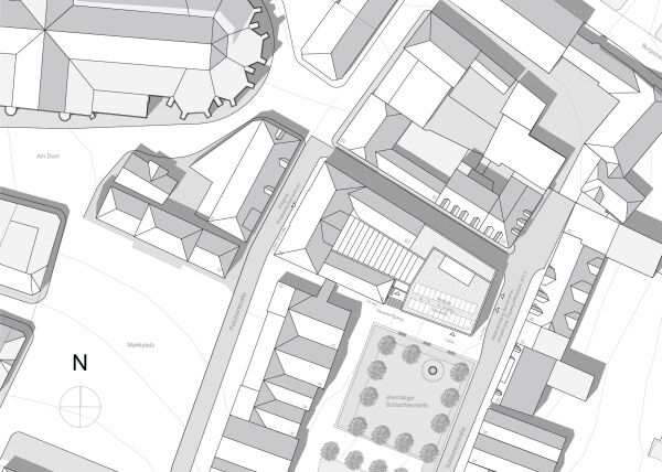4. Preis: rw+ Architekten, Lageplan