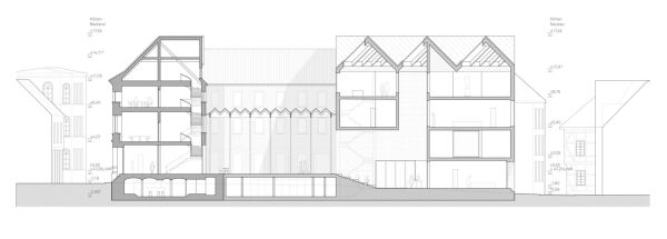 5. Preis: Grubert Verhlsdonk Architekten, Lngsschnitt