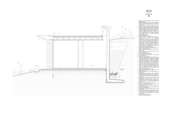 Detailschnitt Fassade