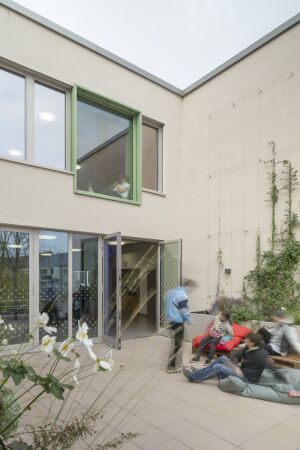 Schulerweiterung in Dresden von den Baupiloten