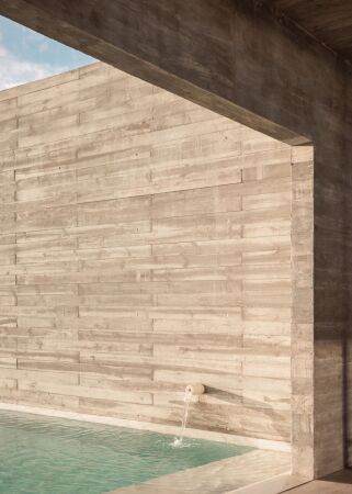 Betonvilla an der Algarve von Pedro Domingos