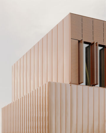 Empfangsbau in Hamburg von Busch & Takasaki Architekten