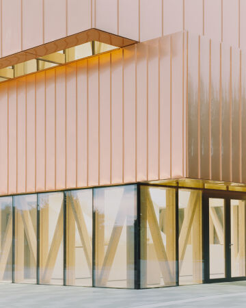 Empfangsbau in Hamburg von Busch & Takasaki Architekten