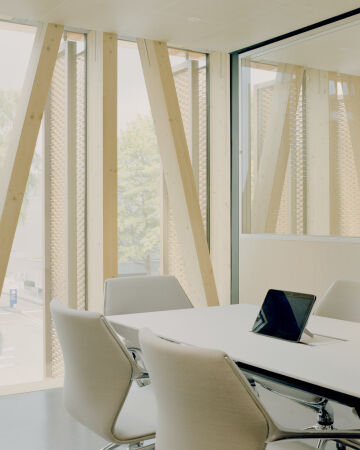 Empfangsbau in Hamburg von Busch & Takasaki Architekten