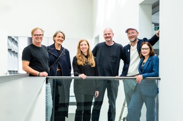 Das neue Prsidium des Bundesverbands des Bundes Deutscher Architektinnen und Architekten BDA: Gert Lorber, Julia Dahlhaus, Sigrid Mller-Welt, Max Wasserkampf, Alexander Poetzsch und Annemarie Bosch