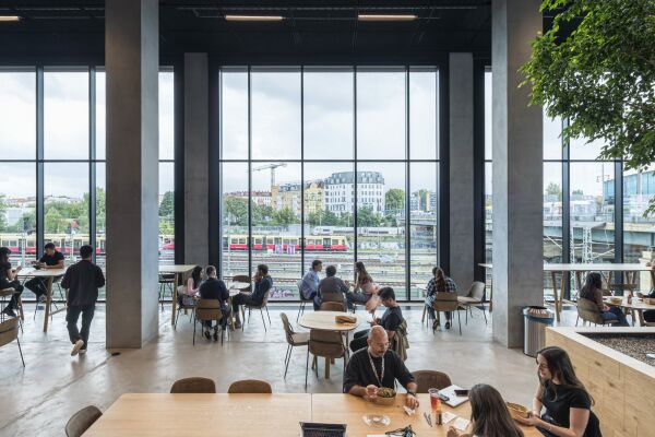 Brohochhaus von BIG und Aukett + Heese