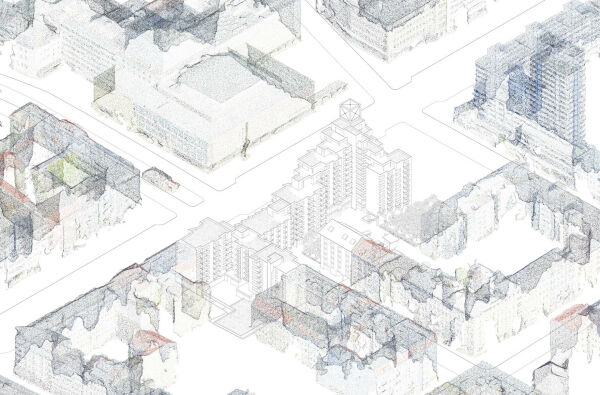 Haus am Opernplatz von Joke Rosenberger (FH Potsdam)