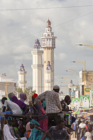 Groe Moschee von Touba, Senegal (2022)