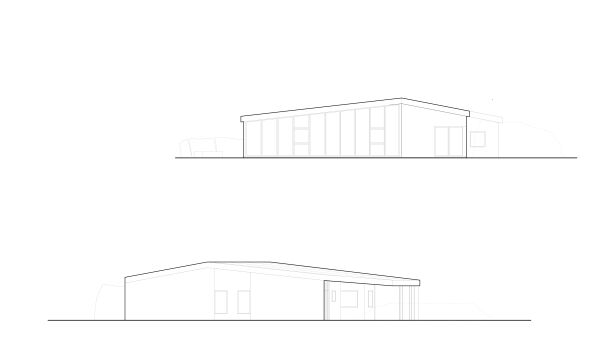 Ost- und Westansicht