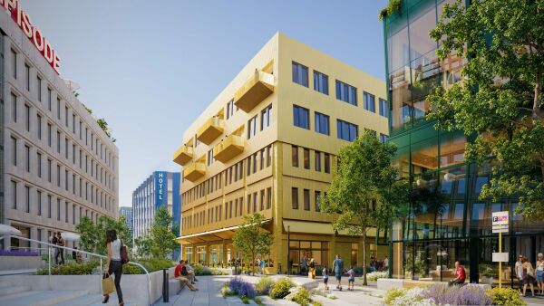 Trockland Funkytown, Station E, geplant von LXSY