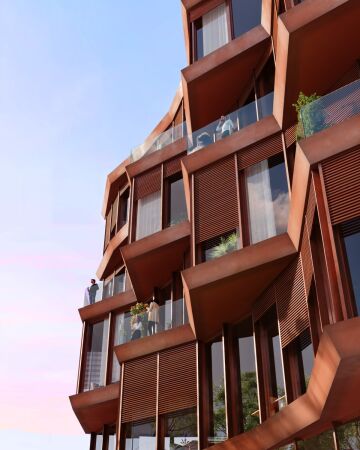 Trockland Funkytown, Station G, geplant von Tchoban Voss