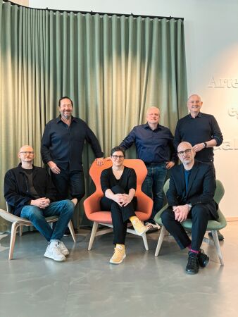 Gruppenfoto der Jury: Christoph Ramisch, Roland Merz, Eva Maria Herrmann, Michael Schuster, Boris Milla und Ulrich Nolting (v.l.n.r)