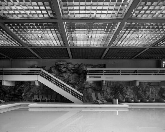 Felsentherme Bad Gastein, 1966-1968, Foto: Andrew Phelps