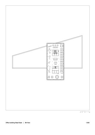Grundriss 9. Obergeschoss