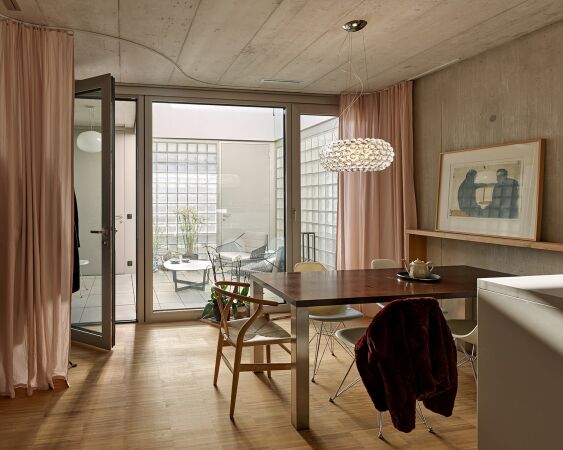 Hochhausensemble WolkenWerk und Messeturm von Staufer & Hasler Architekten (Frauenfeld) und von Ballmoos Partner Architekten (Zrich)